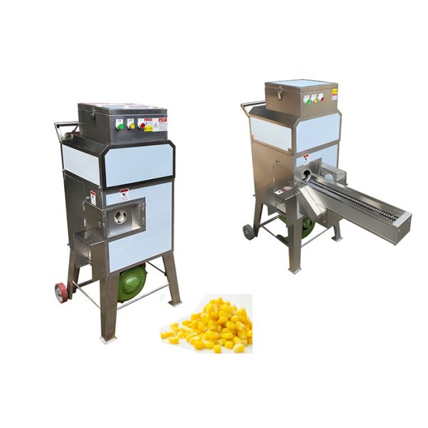 SUS 304 Vegetable Processing Equipment Commercial Fresh Maize Corn Sheller