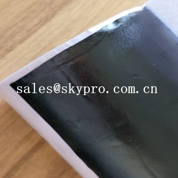 Butly rubber roll molded rubber products double sided self adhesive rubber butyl tape