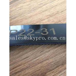 Low Noise Lightweight Lightweight Conveyor Belt With Different Fabrics Backing Mirror Matt