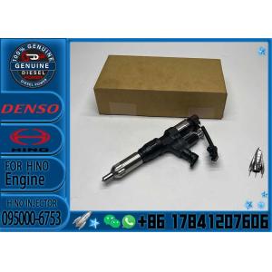 China Common Rail Engine Part Diesel Fuel Injector 095000-6753 Injector OEM 23670-E0030 For HINO J08E on sale