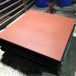 Gym Floor Rubber Flooring Mat Tiles SBR EPDM Sound Absorb Anti Slip