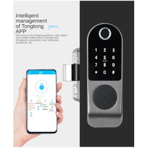 Tuya App Control Remote Deadbolt Lock Wifi Double Sided Fingerprint