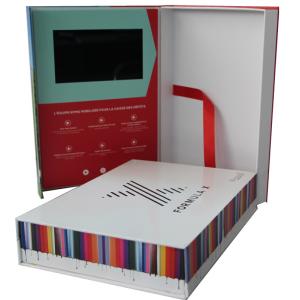 direct mail video player LCD video brochue video presentation box with 4.5/5/7