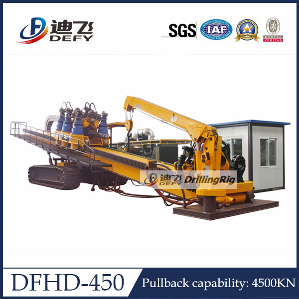 450Ton Capacity City Construction DFHD-450 Horizontal Directional Drilling HDD