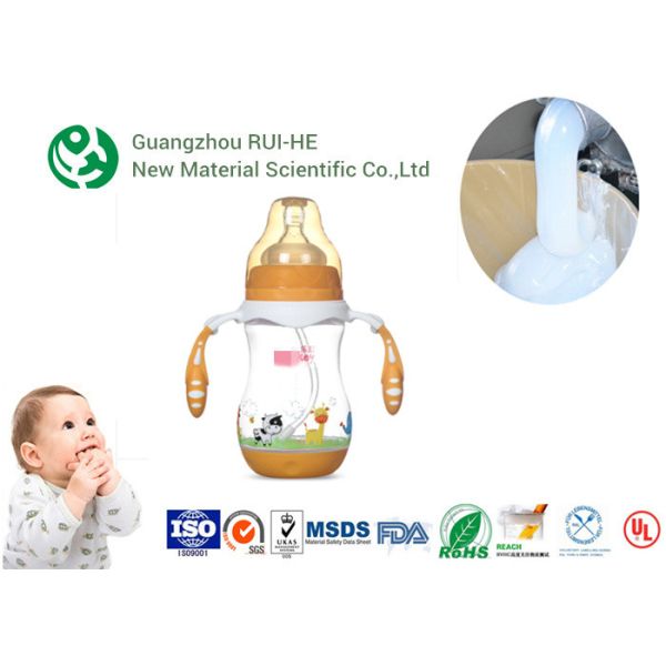 Quality High Transparent Food Grade Liquid Silicone Rubber For Baby Nipple / Bottle wholesale