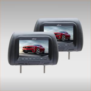 Delicate Car Headrest Monitor , Car Headrest DVD Player 9 Inch Dual Twin Screens