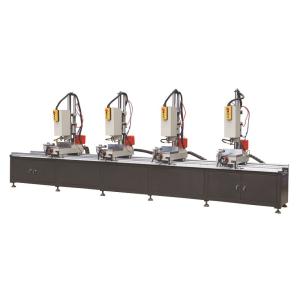 Four Head Aluminum Window Hole Drilling Machine / Multi Mitre Combination