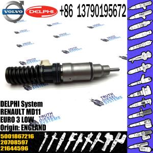 China Common Rail Diesel Fuel Injector 21582094 BEBE4D04001 5001867216 for  MD11 EURO 3 on sale
