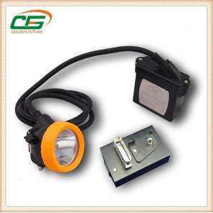 Outdoor High Brightness Rechargeable Mining Cap Lamps High Power Long Range Head