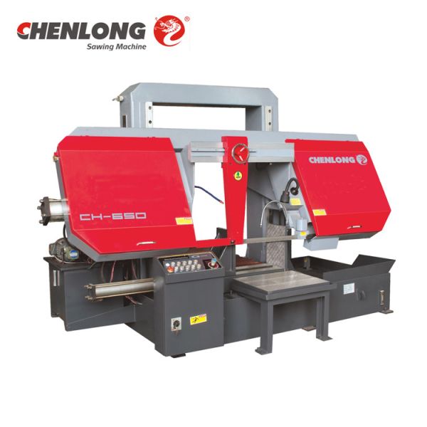 Quality CHENLONG CH-650 Metal Saw Cutting Horizontal Bandsaw wholesale