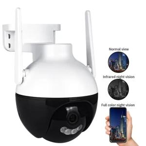 China RoHS 4MP WiFi Wireless Camera System Ultra HD PTZ With CMOS Sensor on sale