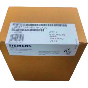 Cheap SIEMENS 6ES7315-2EG10-0AB0SIMATIC S7-300 CPU 315-2 PN/DP, CENTRAL PROCESSING UNIT WITH 128 KBYTE WORKING MEMORY for sale