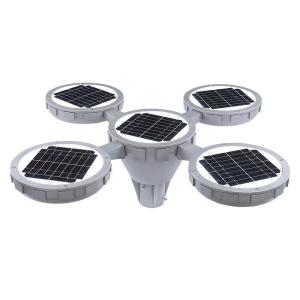 China 3-5 Hours Charging Time Aluminum 20W 30W 40W IP65 Urban Lighting Solar LED Garden Light For Landscapes And Courtyards on sale