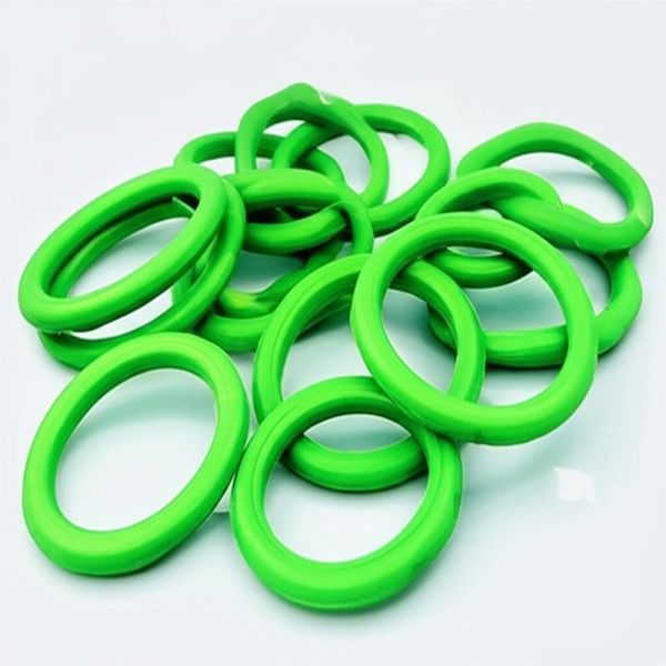 Green High Temp O Rings Boasting Excellent Durability Suitable for Oil Gas and