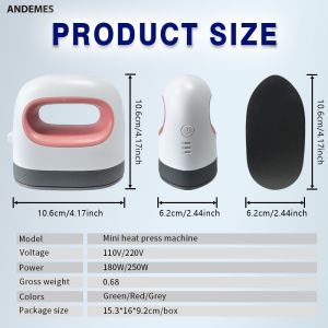 DTF Ink Shaker 10*10CM Simple Ironing Machine Simple and Convenient Electric