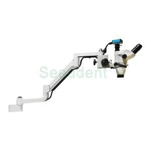 China 2.5X - 25X Clip Type LED Dental Microscope with Built-out Camera / Binocular Dental Operating Microscope on sale