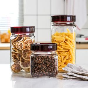 Borosilicate 1250ML 1550ml Jam Pickle Sealable Glass Jars