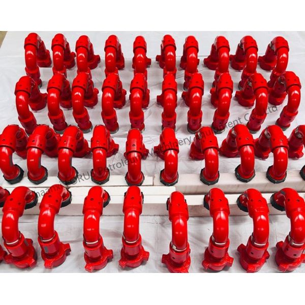 Oil Drilling 2 Inch 10 Type Swivel Joint With API 16C Standard And 5000 PSI Work