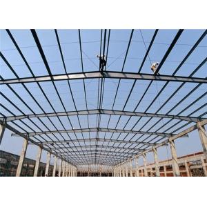 Steel Structure Prefabricated Warehouse Buildings , Ecuador Steel Frame