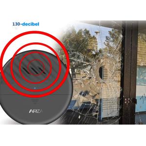 Sensitivity Adjustable Door Security Alarms Ultra Thin Round Type