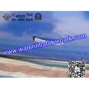 Bule 10m Inflatable Water Pool , Round Inflatable Pool For Water Park