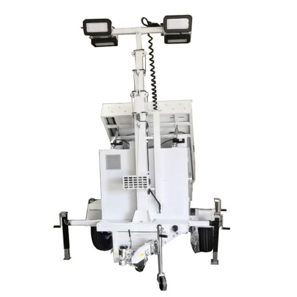 Quality Mobile Solar Hybrid Light Tower With 3*460W Solar Panels For Buildings Lighting wholesale