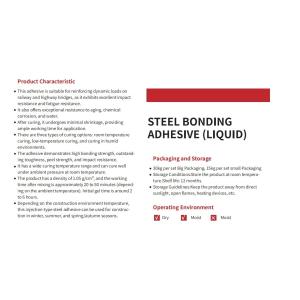 Safe And Non-Toxic Construction Grade Modified Epoxy Resin Adhesive For Rebar