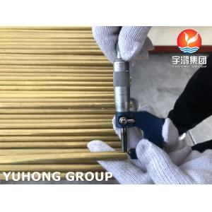 EN12449 CuZn20Al2As C68700 Brass Seamless Tube for Power Plants Condenser