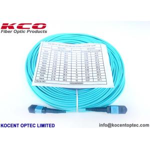 16fo 24fo Low IL Optical Fiber 50/125 OM4 MPO MTP Optical Fiber Patch Cord