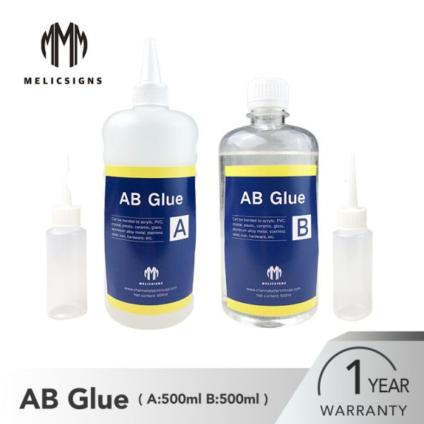 Quality 500ml Transparent Acrylic Epoxy Resin Waterproof Epoxy Resin AB Glue wholesale
