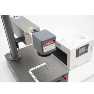 High-Speed 5W UV Laser Marking Machine for Glass Acrylic New Water Cooling System with Chiller Supports DXF & PLT Format