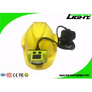 13.6Ah Coal Mining Lights Panasonic Battery USB 25000Lux 530lum IP68 Waterproof Miner Cap Lamp
