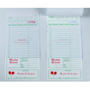 Cheap CT-903SP Loose style Black Ink US Guest Check with Customized Number of Lines and Sequentially Numbered Features for sale