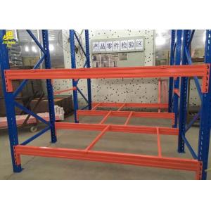 Warehouse Selective Pallet Racking System , Metal Industrial Pallet Rack