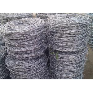 Protective Barbed Galvanzied Wire Razor Mesh Fence Single Strand