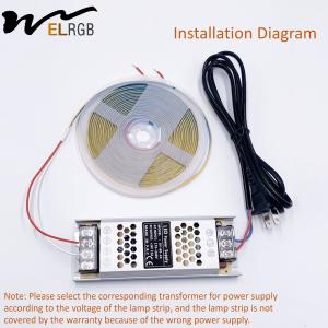 2023 Factory Custom 2.8mm Wide IP65 Waterproof DC12V 24V Digital Smart RGB COB