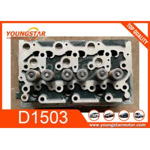 China KUBOTA D1503 Casting Iron Complete Cylinder Head OEM 1A013-03043 on sale