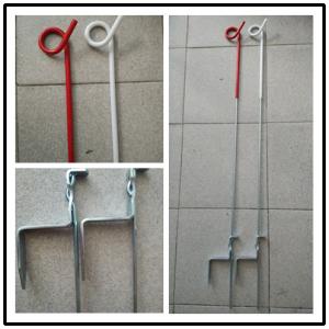 104cm Pigtail Spring Steel Electric Fence Posts