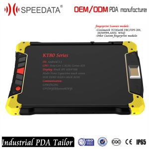 Cheap Front and Back Camera Bluetooth Wifi Android Tablet PC for Oil and Gas Company with RFID Reader and Fingerprint Reader for sale