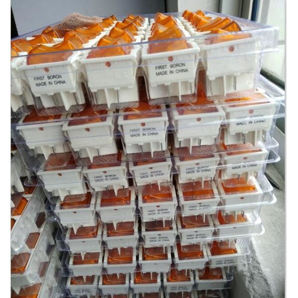 Single Wide Lamp Rocker Switch , T125 Rocker Switch CE / ROSH / TUV Certificates