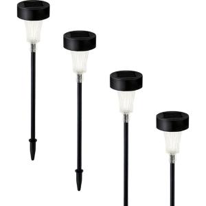 Solar Powered Landscape Lights with Ground Spike Waterproof and Energy Efficien