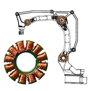Faradyi Customized Mini Motor 22Mm 12V 16V BLDC Out Runner High Torque Robot Frameless Motor For 3 Axis Gimbal Camera