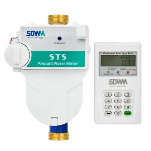 Mobile Payment Smart STS Electric Prepaid Water Meter R160 With CIU