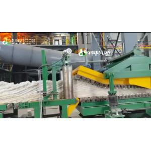 380V/50Hz Power Supply Rock Wool Production Line With Hot Air Circulation Drying