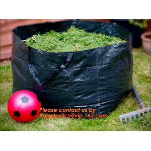 Plastic Garden Large Tip Bag,Self-standing Tip Sacks Make Yard Clean-up Easy,PP
