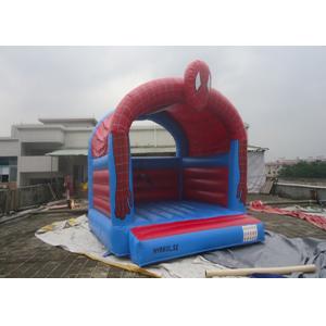 Customize Inflatable Spiderman Jumping Castle / Spiderman Inflatable Bouncer For