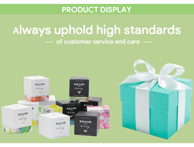 Perfume Bottle UV Coating 1200gsm Square Cardboard Boxes