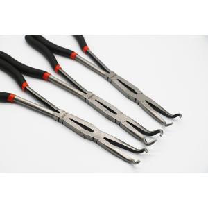 280mm 11" 13" Long Reach Pliers Double X Joint 8mm Hose Tube Clip Cable Holding