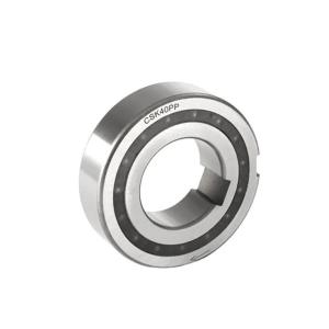 Black CSK17PP One Way Bearings for Textile Machinery in Single Row