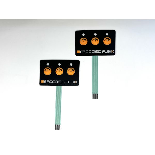 Customize Design Backlight Embossing Membrane Switch RGB With Perimeter Emboss